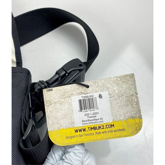 NWT Porsche Timbuk2 Freestyle Messenger Laptop Bag Commuter Crossbody XS Black E - Picture 9 of 13